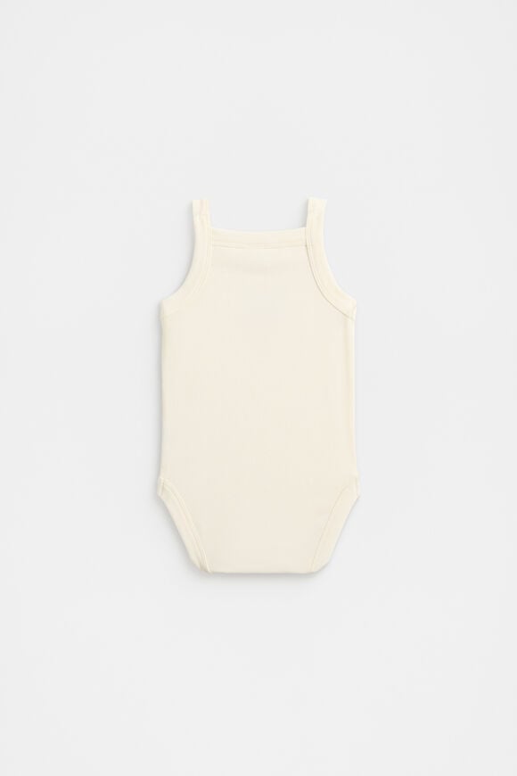 Ice Cream Singlet Bodysuit  Milk  hi-res