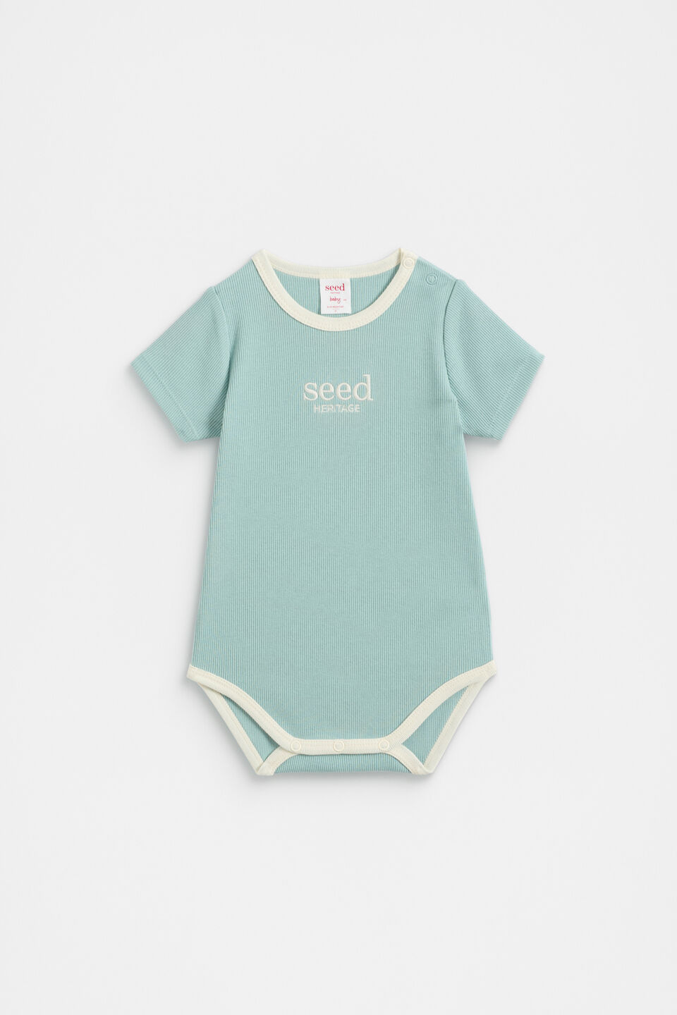 Retro Rib Bodysuit  Seaspray