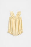 Gingham Frill Romper  Daisy  hi-res