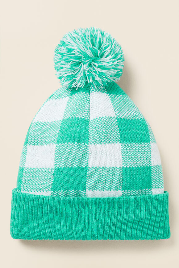 Check Beanie  Basil  hi-res
