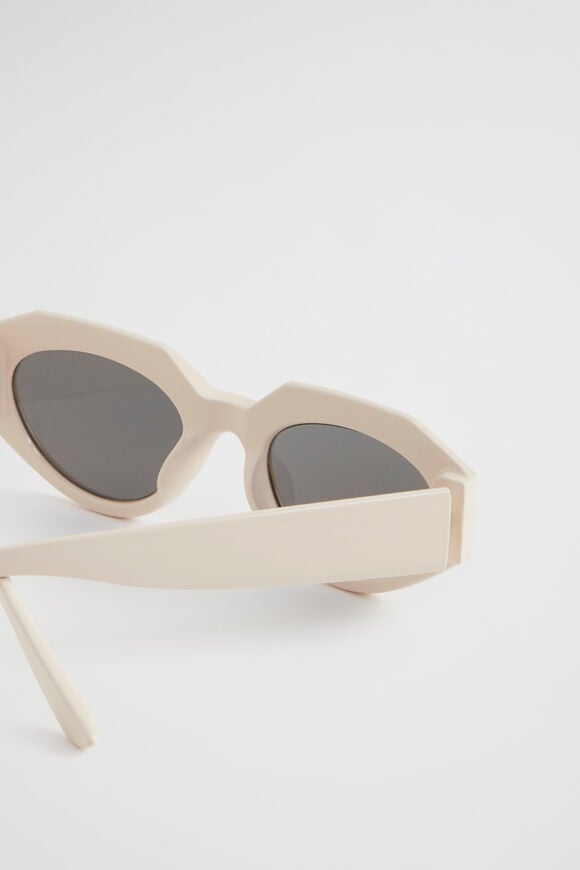 Allegra Angular Sunglasses  Stone  hi-res