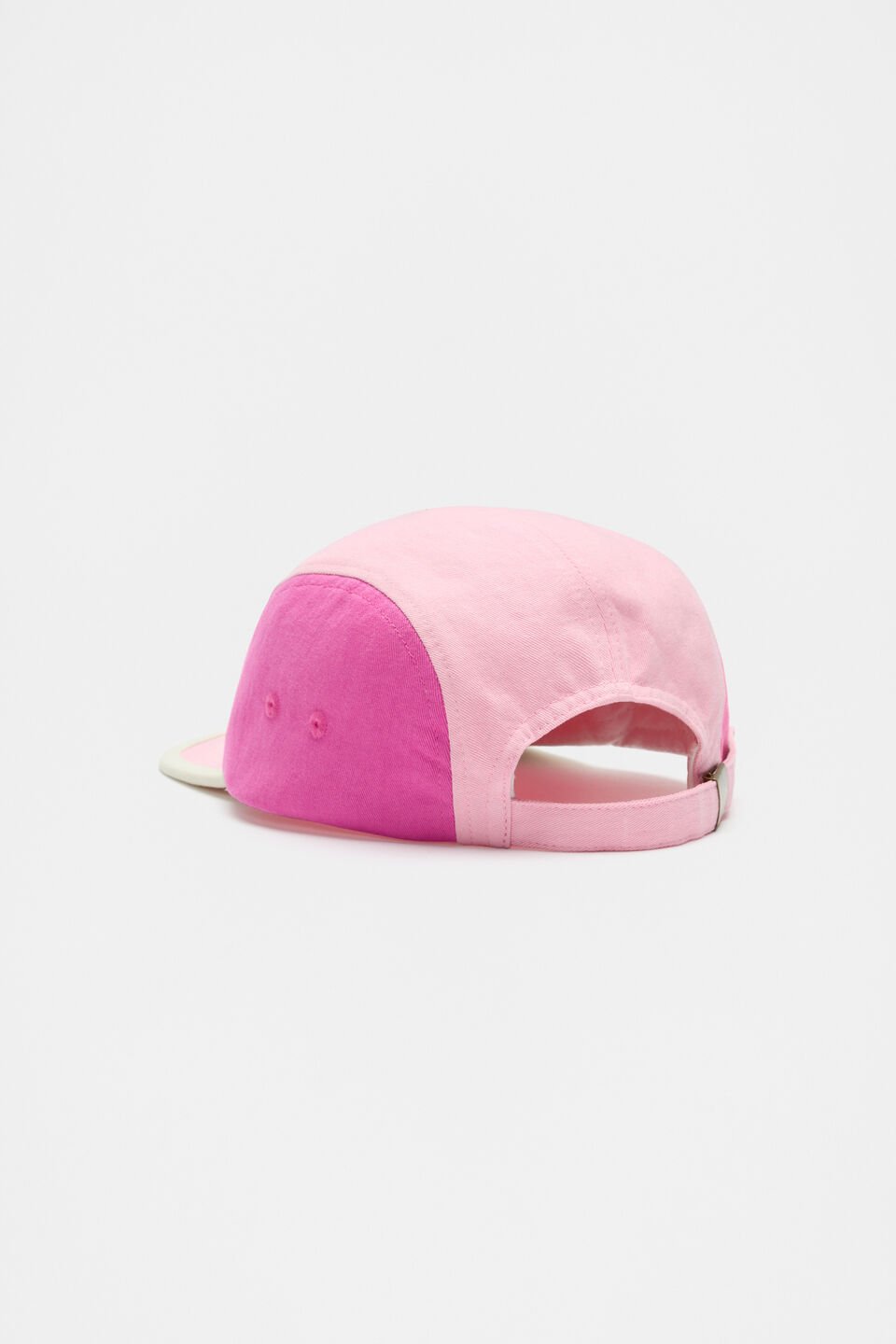 Colourblock Cap  Pink Multi