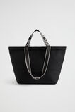 Seed Jersey Overnight Tote  Black  hi-res