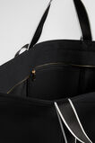 Seed Jersey Overnight Tote  Black  hi-res