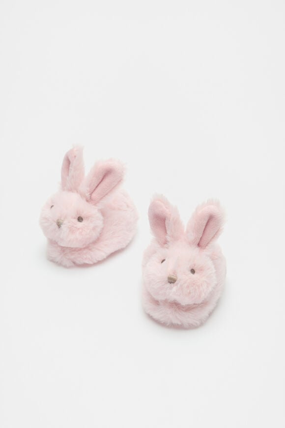 Some Bunny Loves You Booties  Pink  hi-res