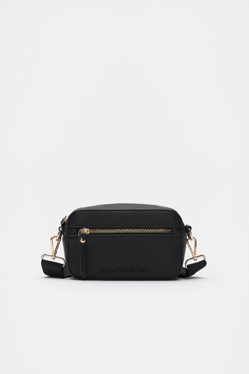 Zip Camera Bag  Black