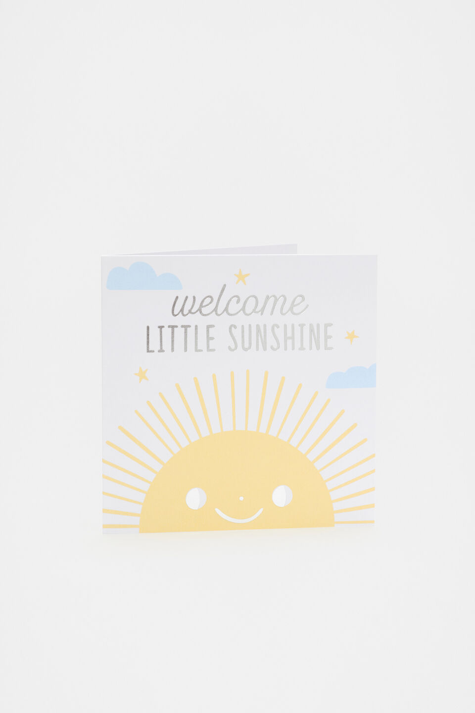 Welcome Little Sunshine Card  Multi