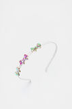 Crystal Heart Bow Headband  Classic Cream  hi-res