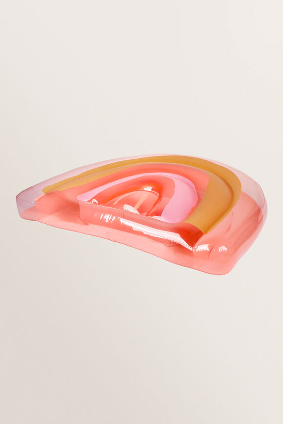 Rainbow Pool Float  Multi  hi-res