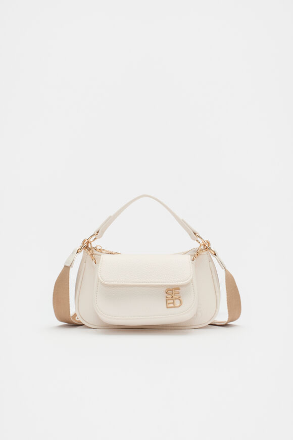Twin Cross Body Bag  Light Cream  hi-res