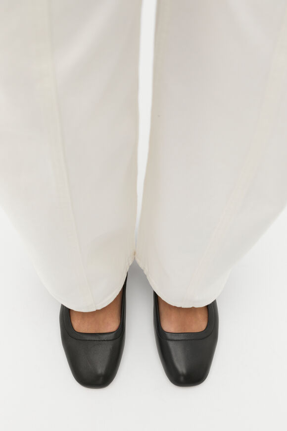 Addie Elasticated Ballet Flat  Black  hi-res