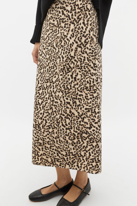 Leopard Skirt  Animal Print  hi-res