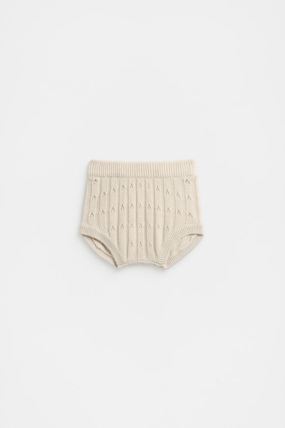 Pointelle Knit Bloomer  Soft Cream  hi-res