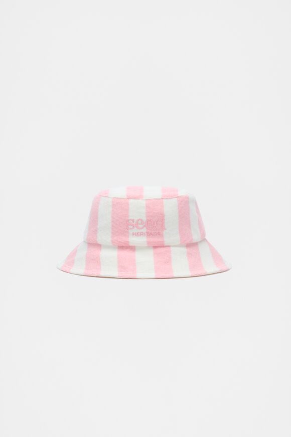 Stripe Logo Hat  Bubblegum  hi-res