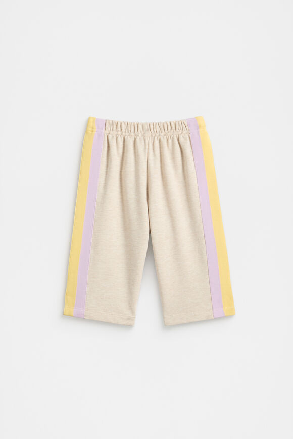 Side Stripe Track Pant  Oat Marle  hi-res