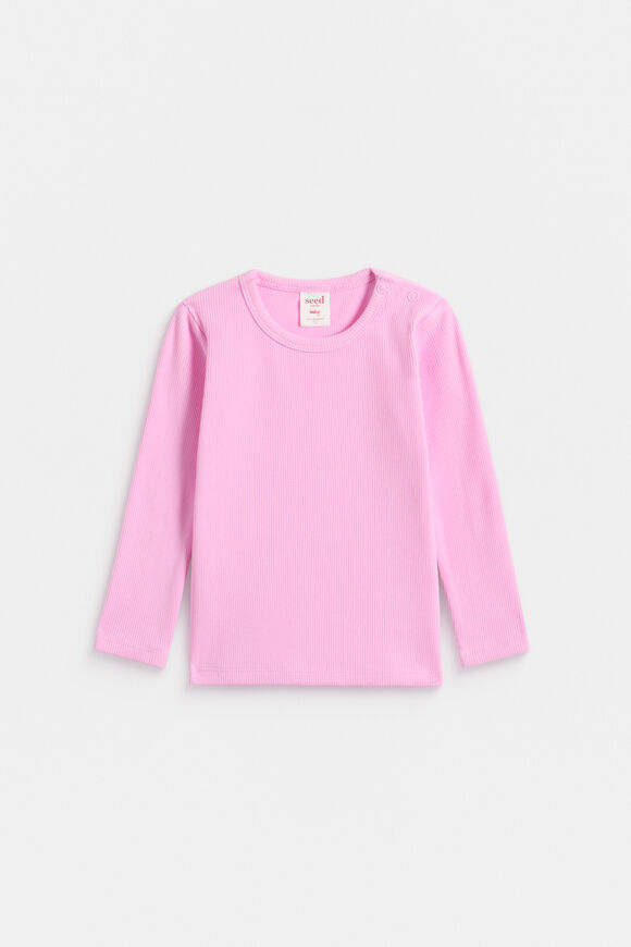 Core Rib Tee  Fairy Floss  hi-res