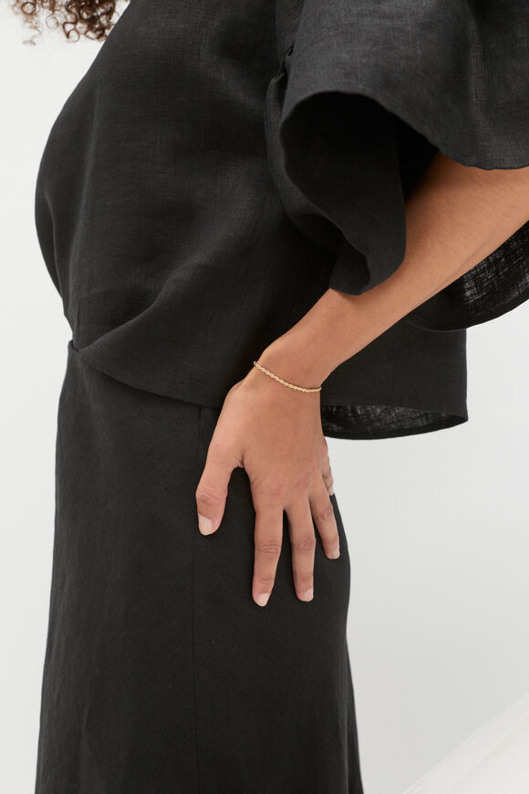 Fine Rope Bracelet  Gold  hi-res