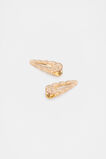Scallop Glitter Snap  Gold  hi-res