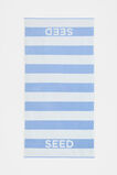 Beach Towel  Luna Blue Stripe  hi-res