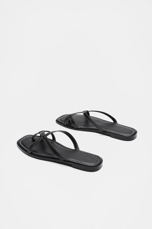 Clara Flat Slide  Black  hi-res