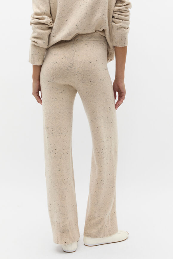 Fleck Knit Pant  Latte Fleck  hi-res