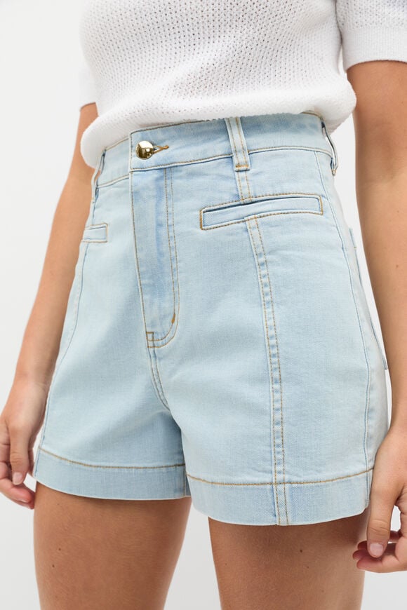 Denim Panel Short  Sky Wash  hi-res
