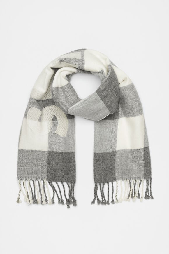 Check Scarf  Storm Marle  hi-res