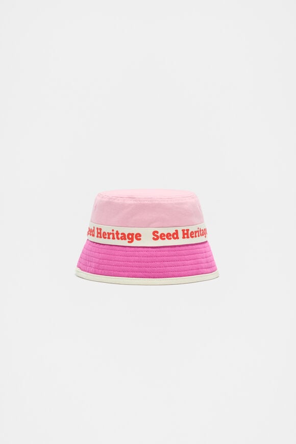 Mini Bucket Hat  Pink Multi  hi-res