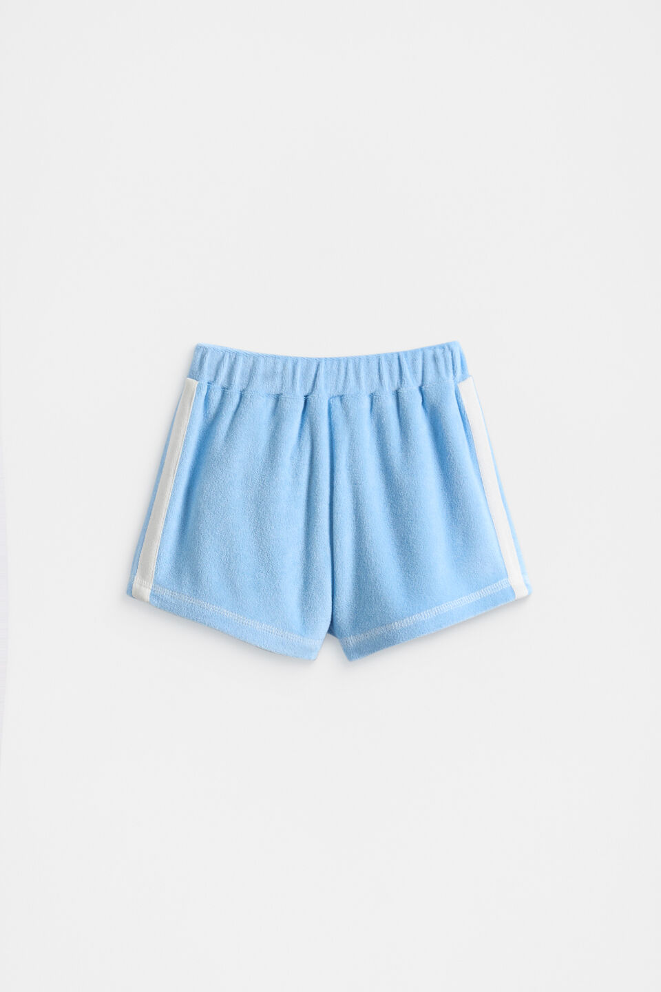 Towelling Short  Dove Blue