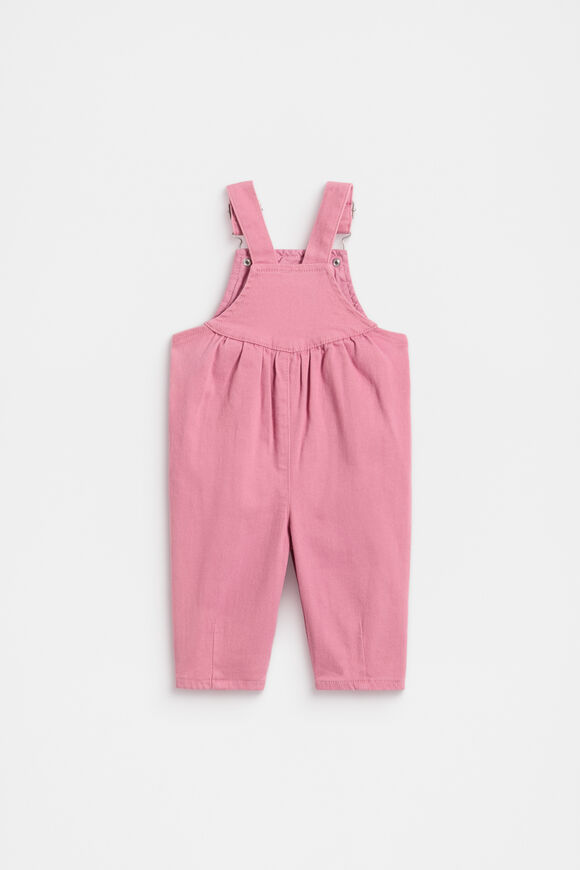 Heart Denim Overall  Raspberry  hi-res