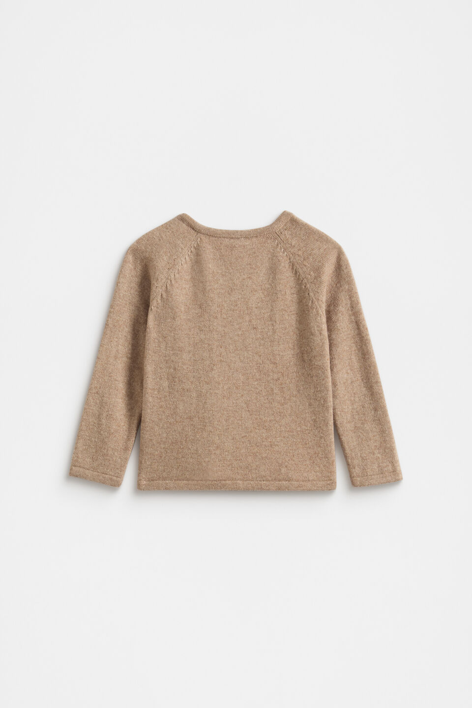 Cable Knit Cardigan  Nutmeg Marle