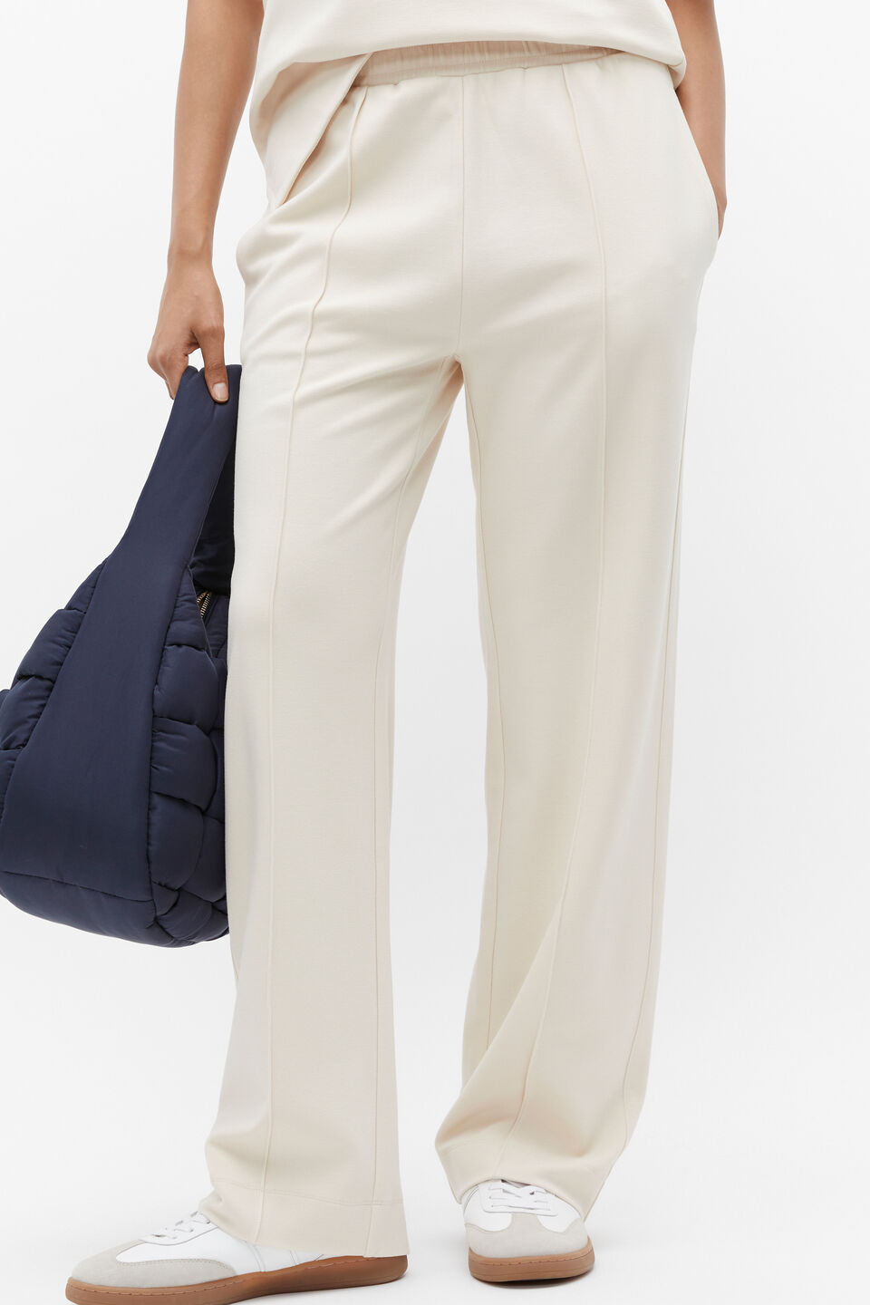 Double Knit Jogger  Vanilla Cream