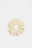 Linen Scrunchie  Shortbread  hi-res