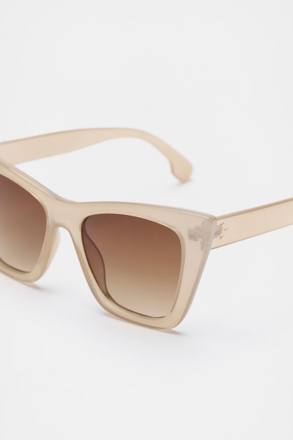 Paola Designer Catseye Sunglasses  Nougat  hi-res