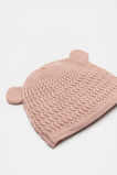 Cable Knit Beanie  Blush Pink  hi-res