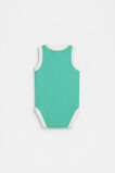 Logo Tank Bodysuit  Jade Green  hi-res