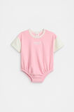 Logo Oversized Bodysuit  Bubblegum  hi-res