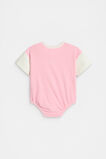 Logo Oversized Bodysuit  Bubblegum  hi-res