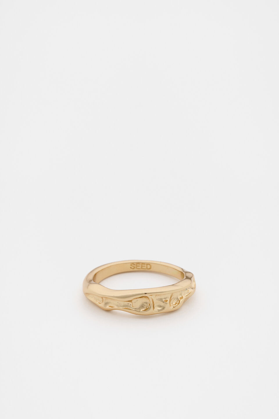 Molten Ring  Gold