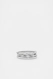 Waterproof Ring Set  Silver  hi-res
