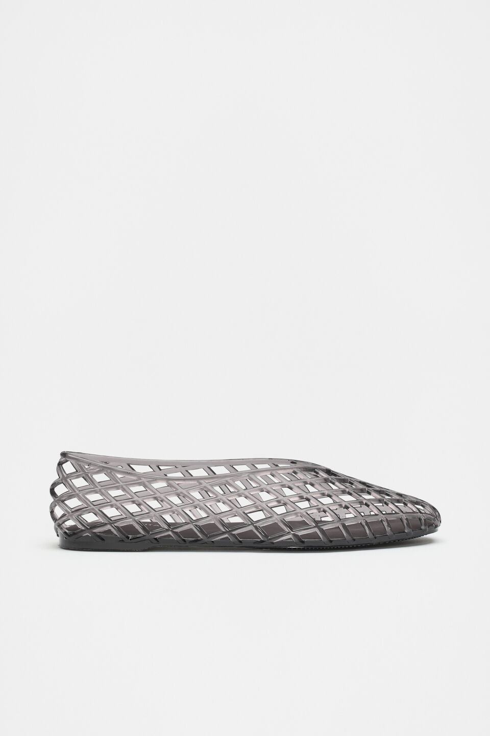 Brodie Jelly Ballet Flat  Smoke