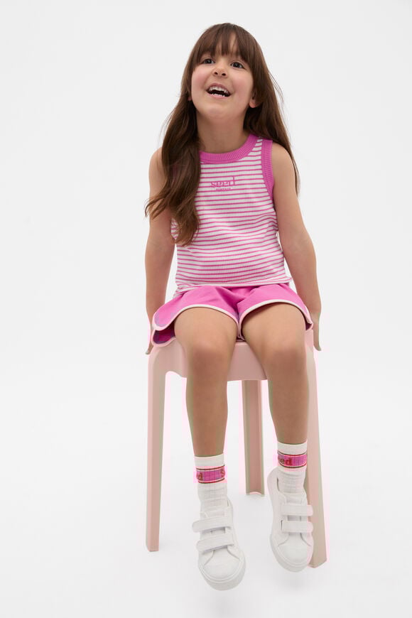 Core Logo Rib Tank  Wild Berry  hi-res