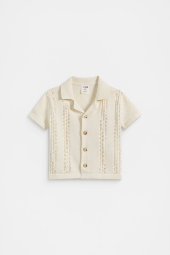 Knit Shirt  Milk  hi-res