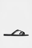 Clara Flat Slide  Black  hi-res