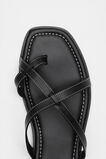 Clara Flat Slide  Black  hi-res