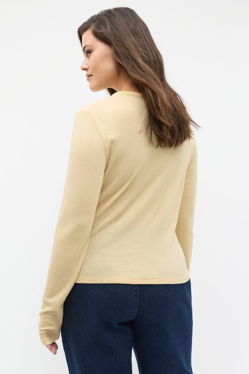 Australian Merino Cardigan  Marzipan