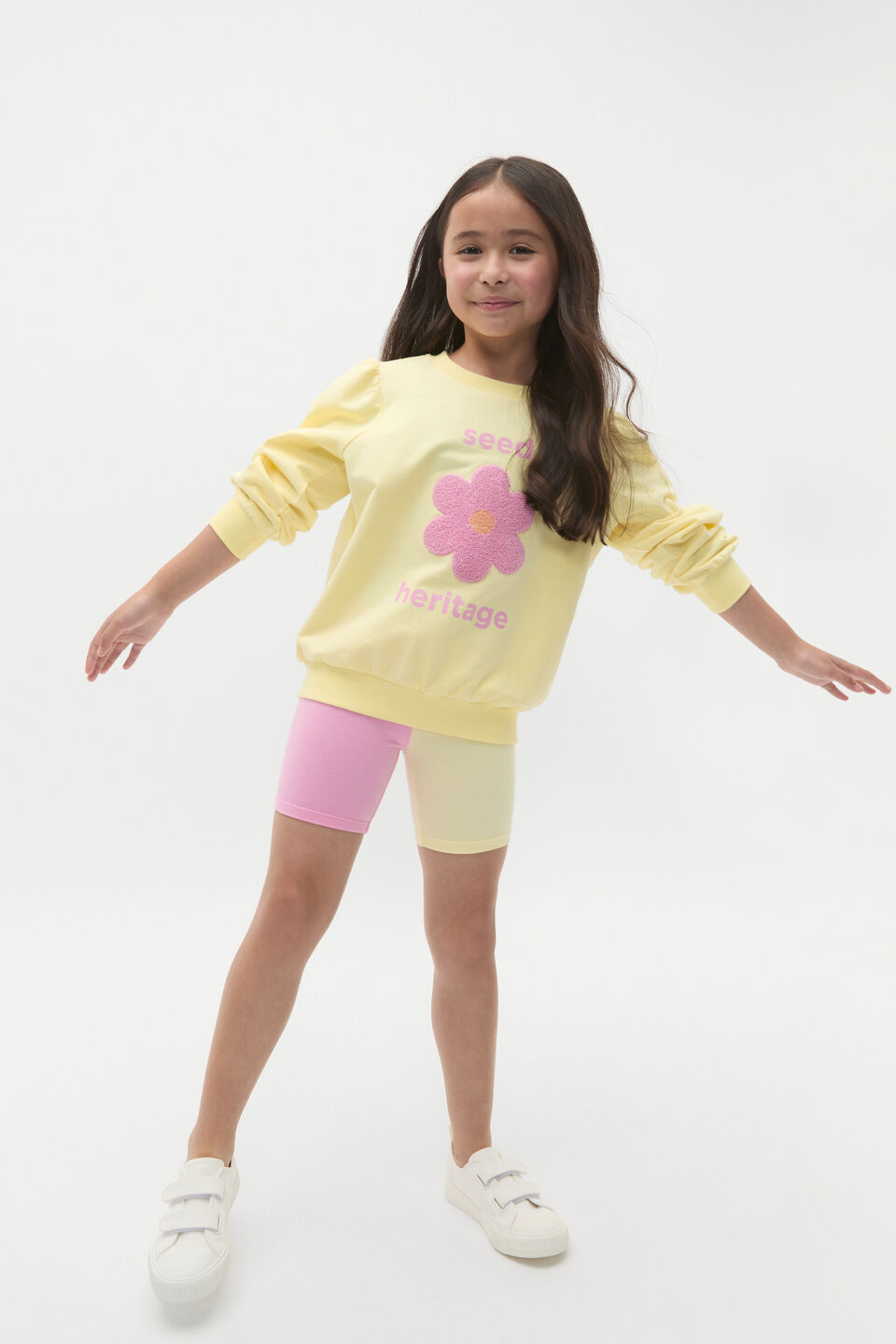 Floral Sweat  Daffodil