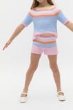 Stripe Knit Short  Multi  hi-res