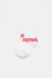 Gingham Frill Sock  Multi  hi-res