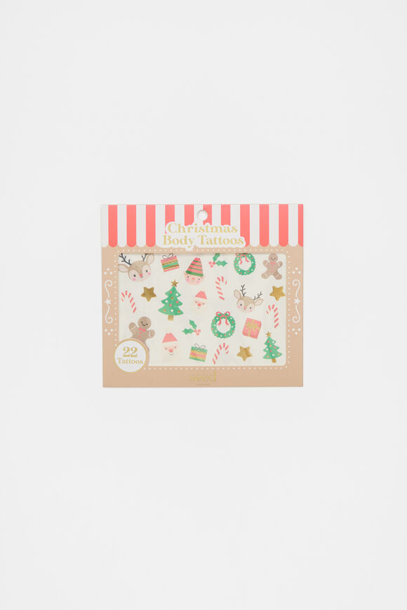 Festive Body Tattoos  Multi  hi-res